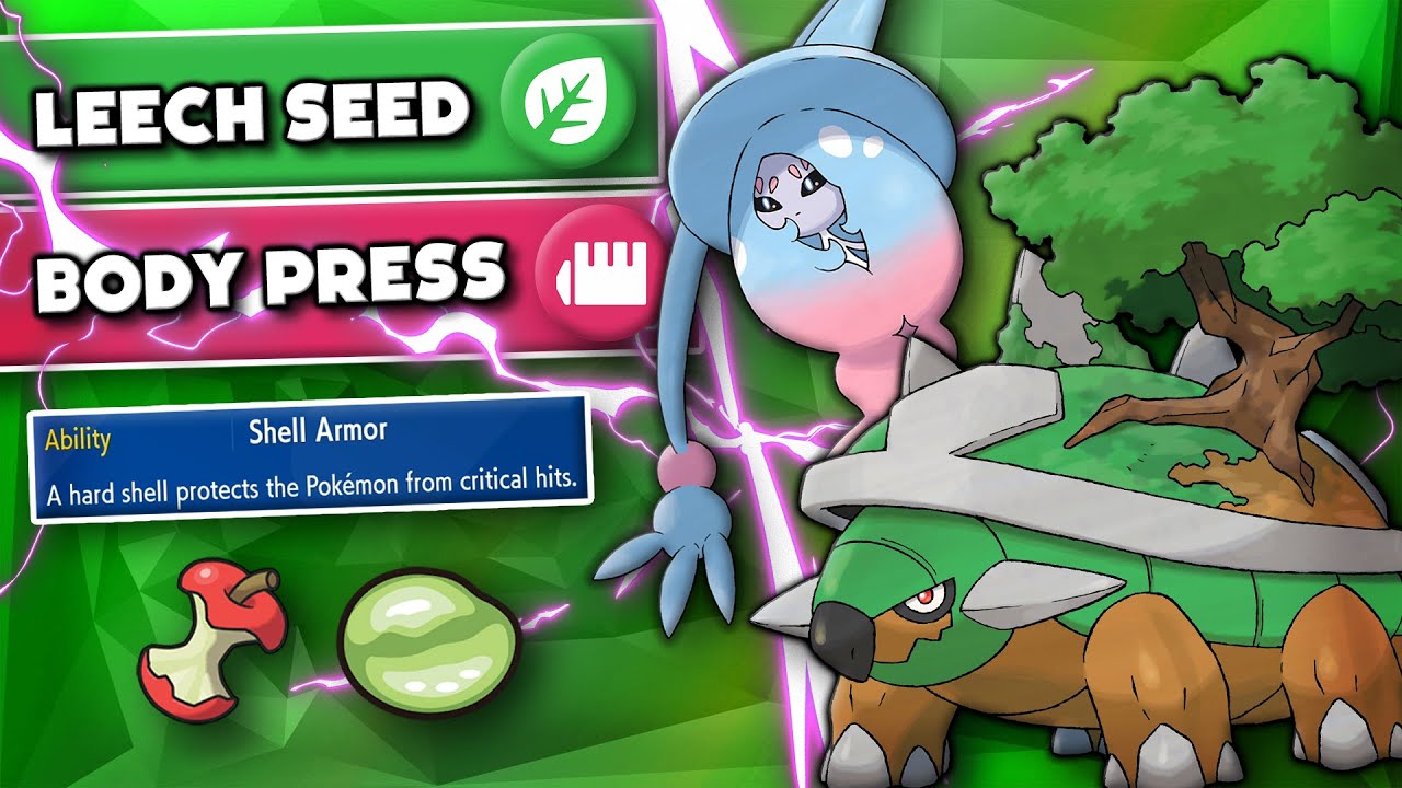 LEECH SEED TORTERRA Trick Room Team WINS WITH EASE in Ranked Regulation F