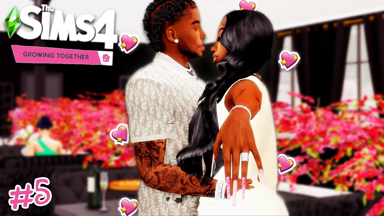 ГЛАВНЫЙ ВОПРОС!!💍.. // The Sims 4 Растём вместе. Эпизод 5 — Давайте играть