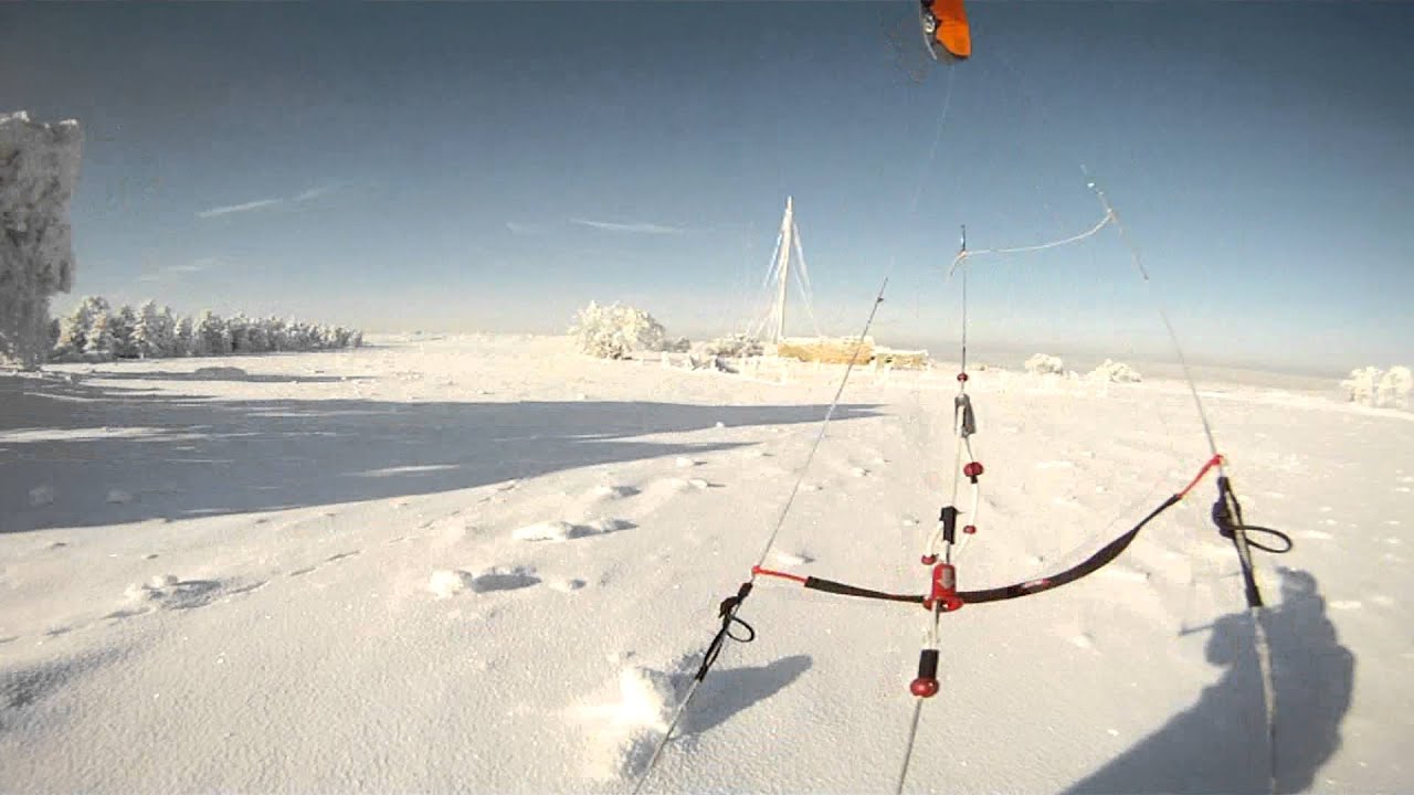 Moldava 26.1.2013 - Snowkite Paradise