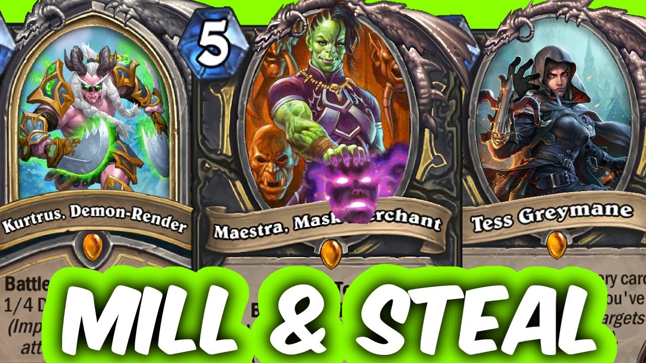 71% BURGLAR Rogue: Mill Your Opponent and STEAL Their CARDS!