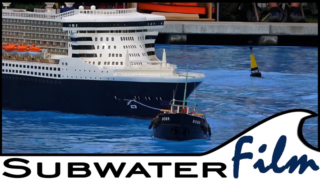 RC Ship - Queen Mary in Action | HAFENTAGE AUKRUG