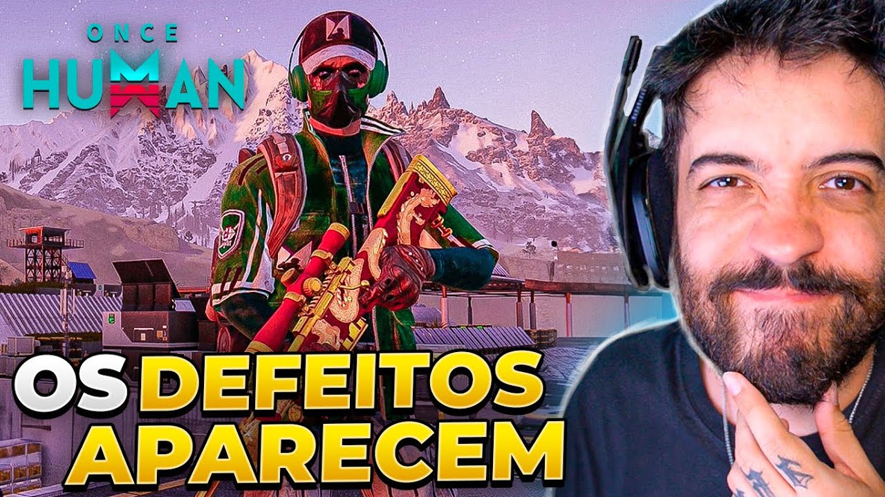 ONCE HUMAN - PEGUEI NIVEL 40 E CANSEI DO JOGO...