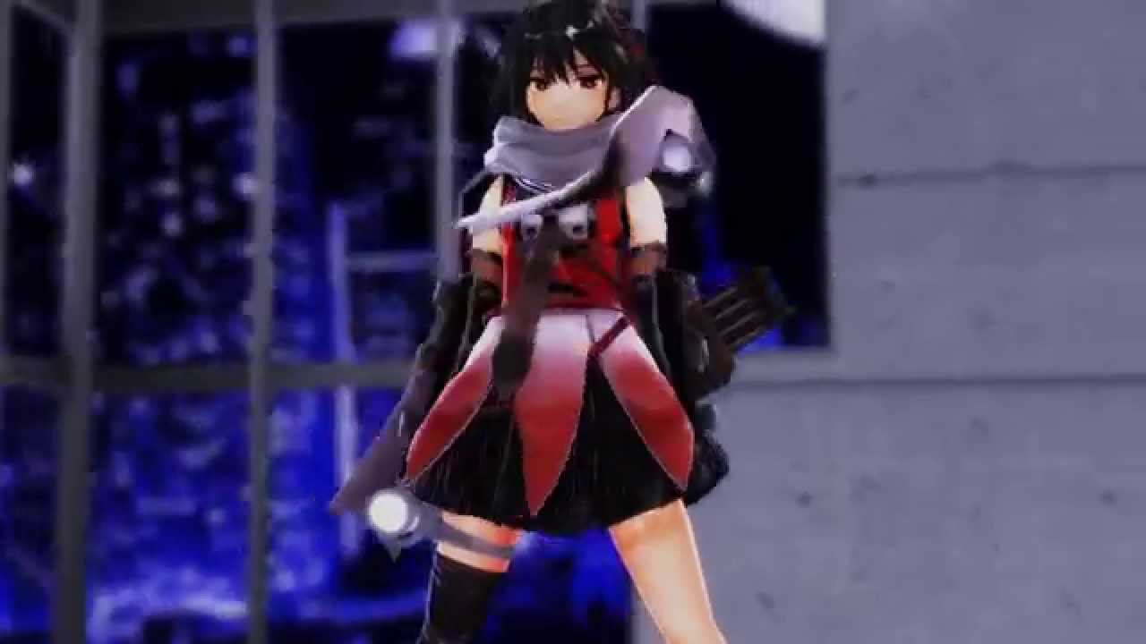 【第14回MMD杯Ex】夜戦でも！質感を追求した川内でWAVE【フルHD・60fps】