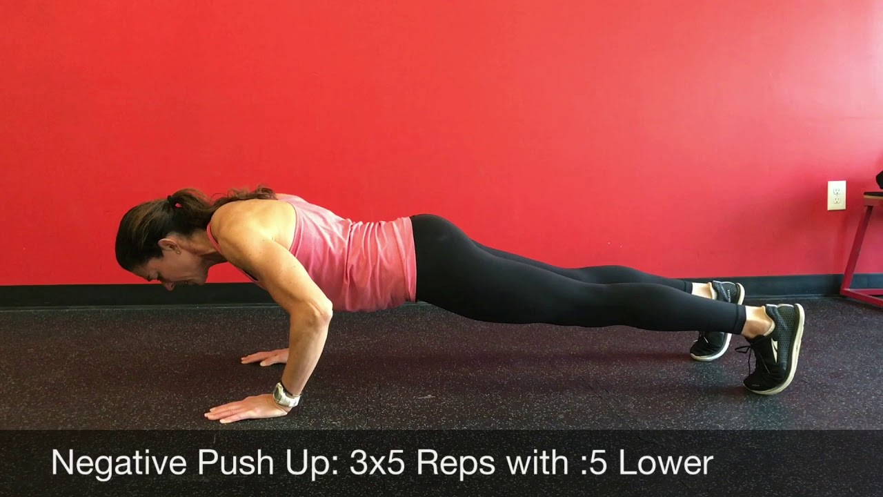 Negative Push Up