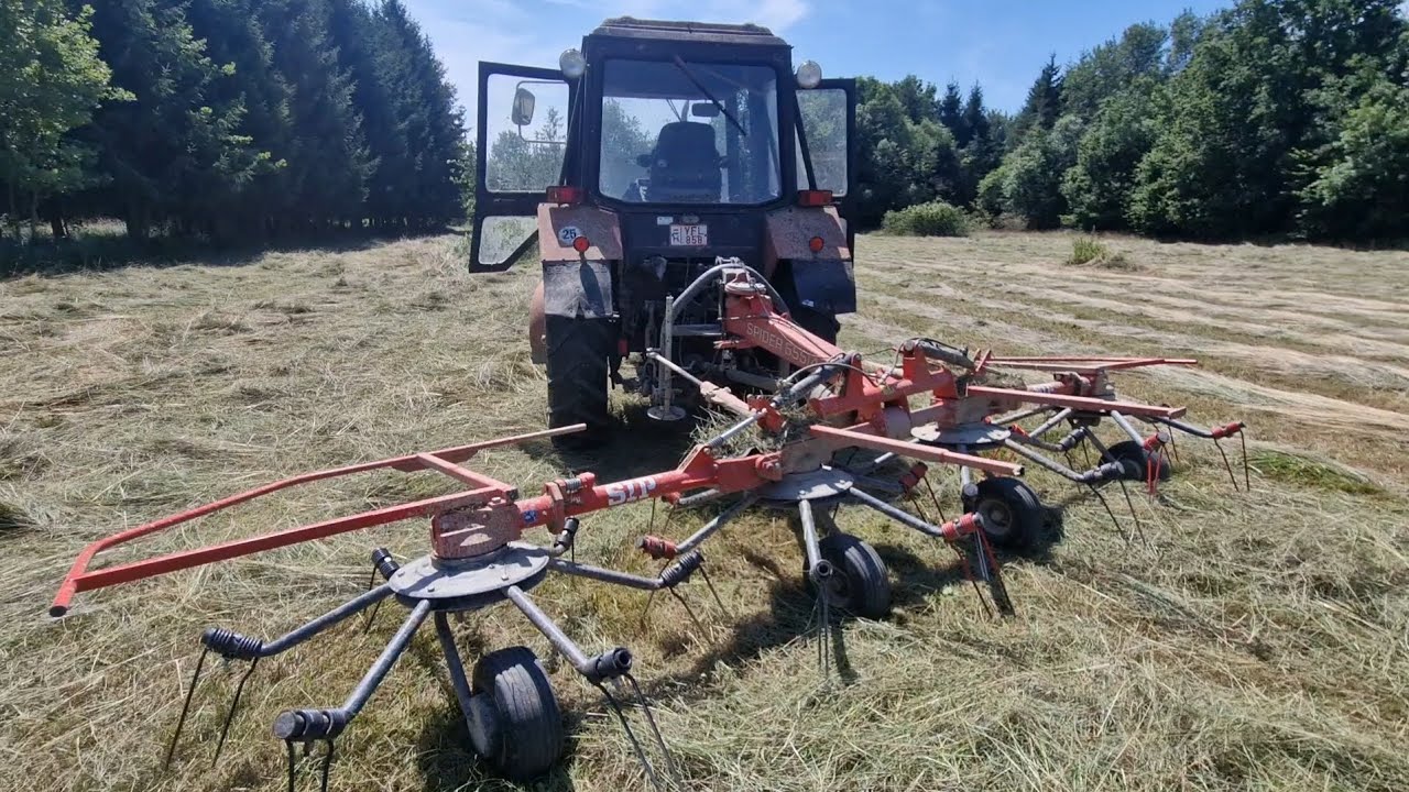 Traktoros Vlog 27#-Forgatás (MTZ 82 + Sip Spider 555/4)