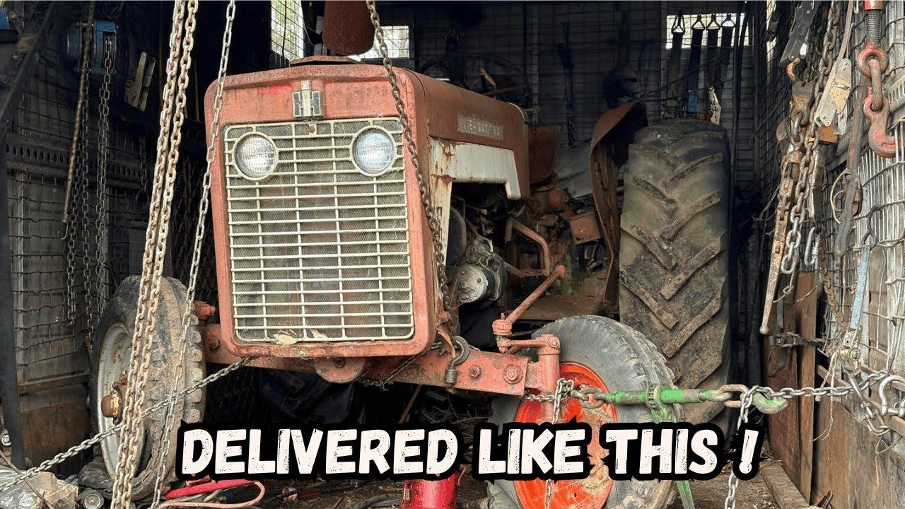 Tractor saved from scrap and Letourneau Scraper update