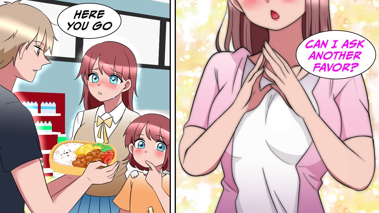 [Manga Dub] I gave poor and skinny sisters leftovers... 5 years later... [RomCom]