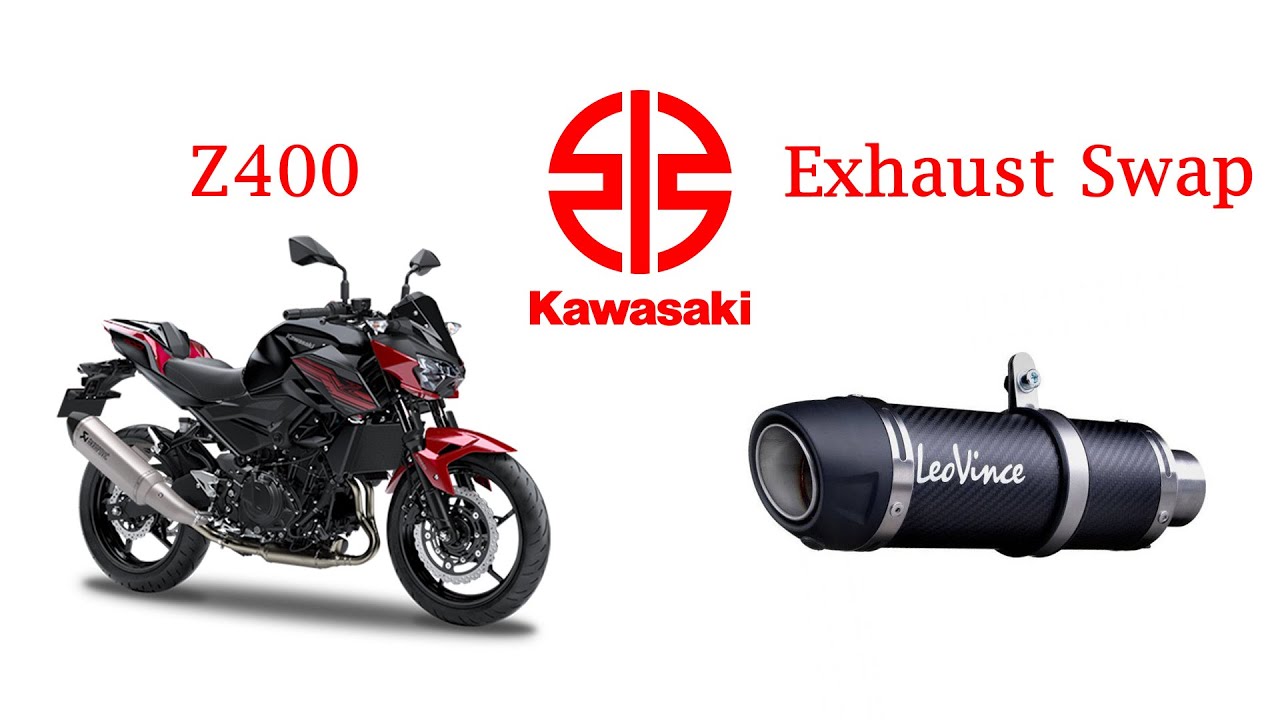 LeoVince GP Corsa EVO exhaust for my 2021 Kawasaki Z400