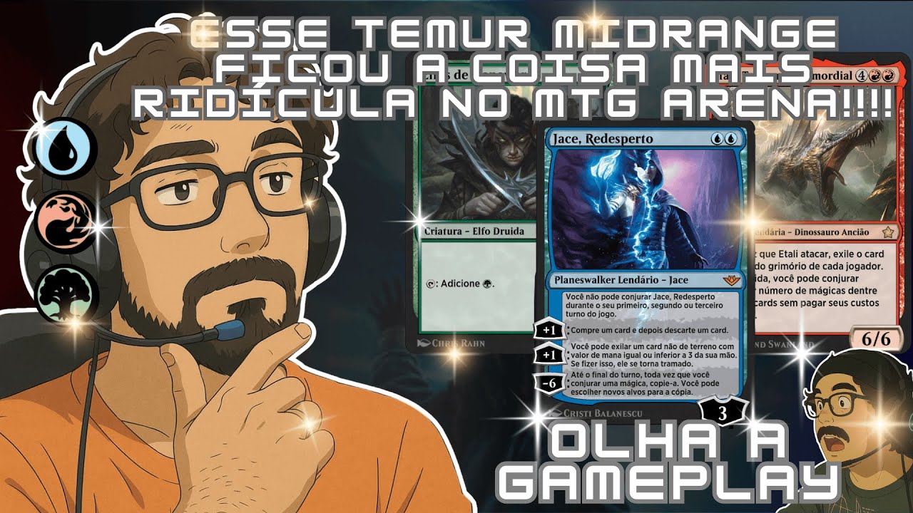 Esse TEMUR MIDRANGE Ficou simplesmente a coisa mais INSANA NO MTG Arena!!!