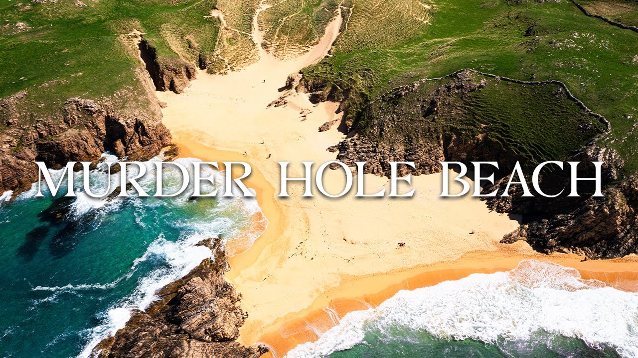 Murder Hole Beach | Ireland’s Hidden and Haunting Coastal Secret (4K Drone Cinematic)