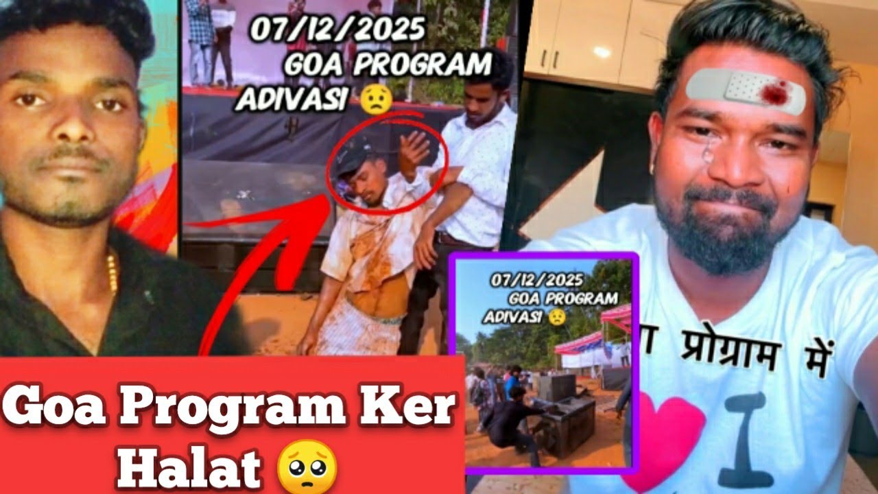 Goa Program Ker Halat // Nitish Kachap Holak Ghayal // Goa Program 🥺🥺