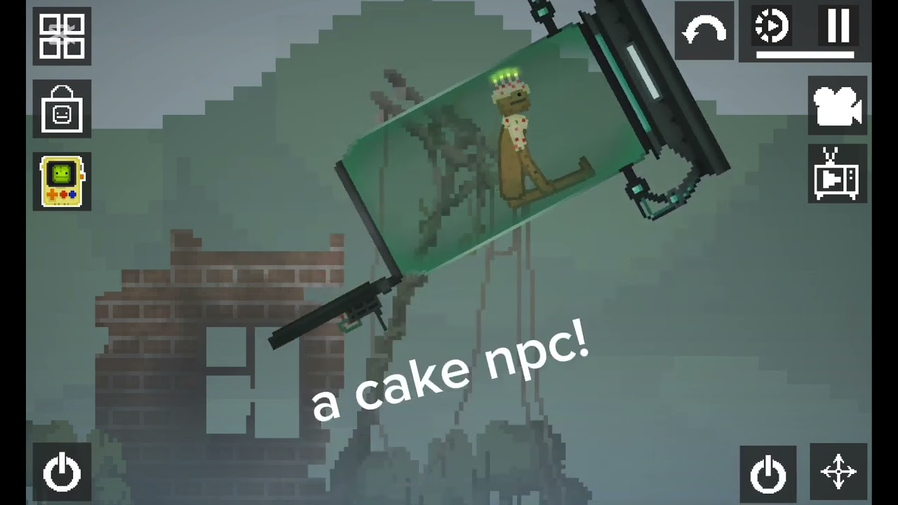 How to make a cake npc in melon sandbox!