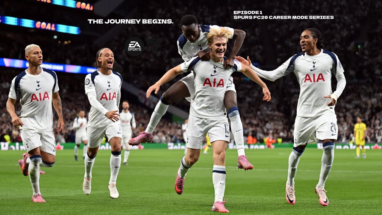 The Journey Begins. EP1 Tottenham Hotspur FC26 Career Mode Series