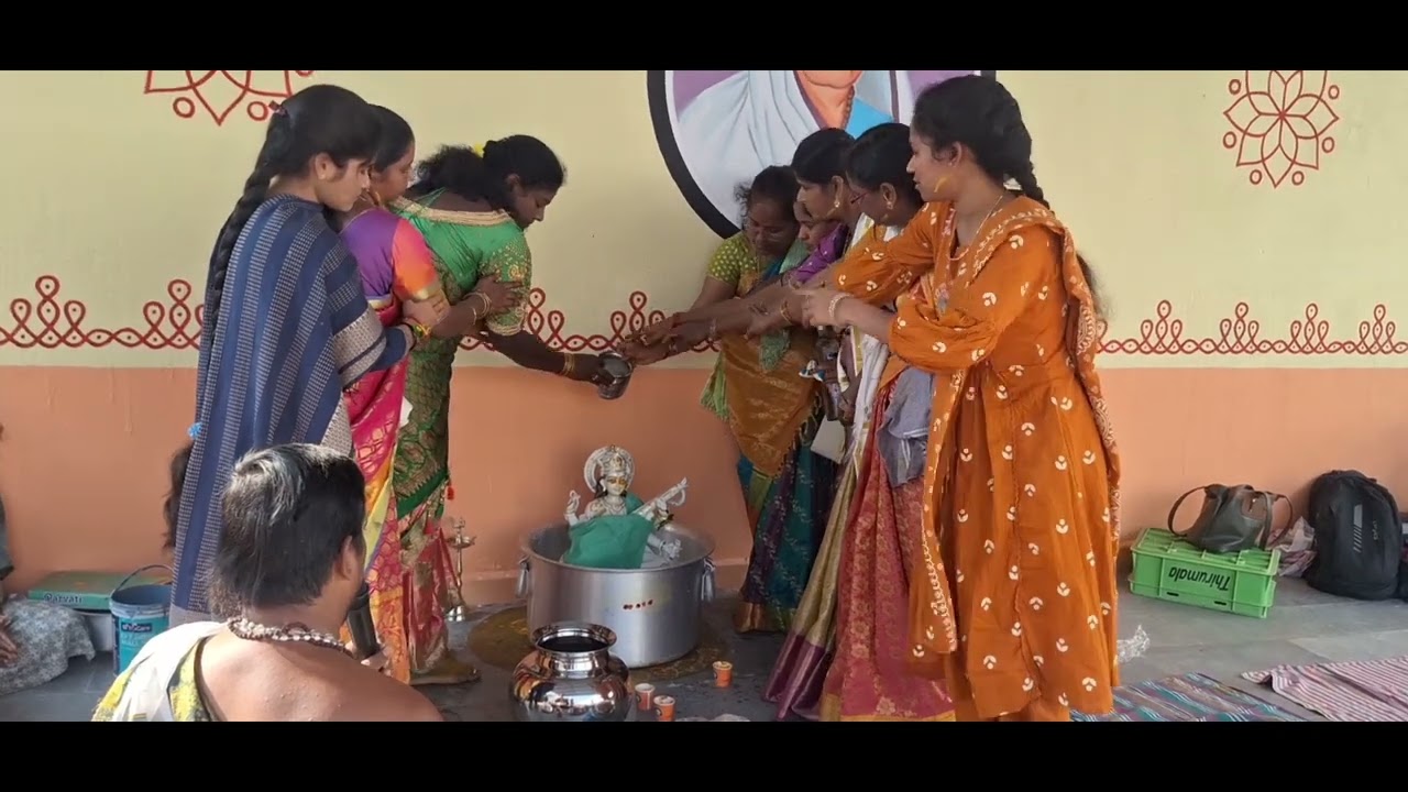 సరస్వతి మాత విగ్రహ ప్రతిష్టాపన కార్యక్రమం 