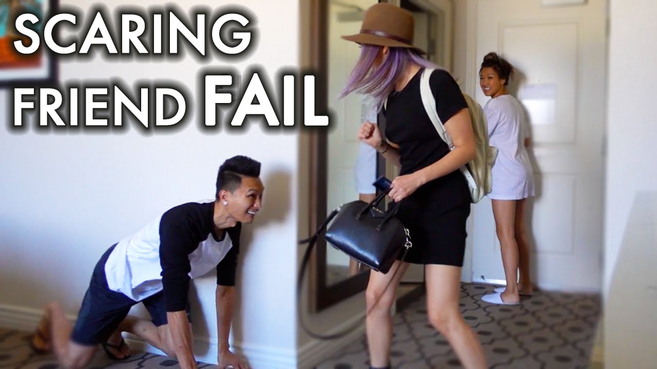 Scaring Friend Fail | WahlieTV