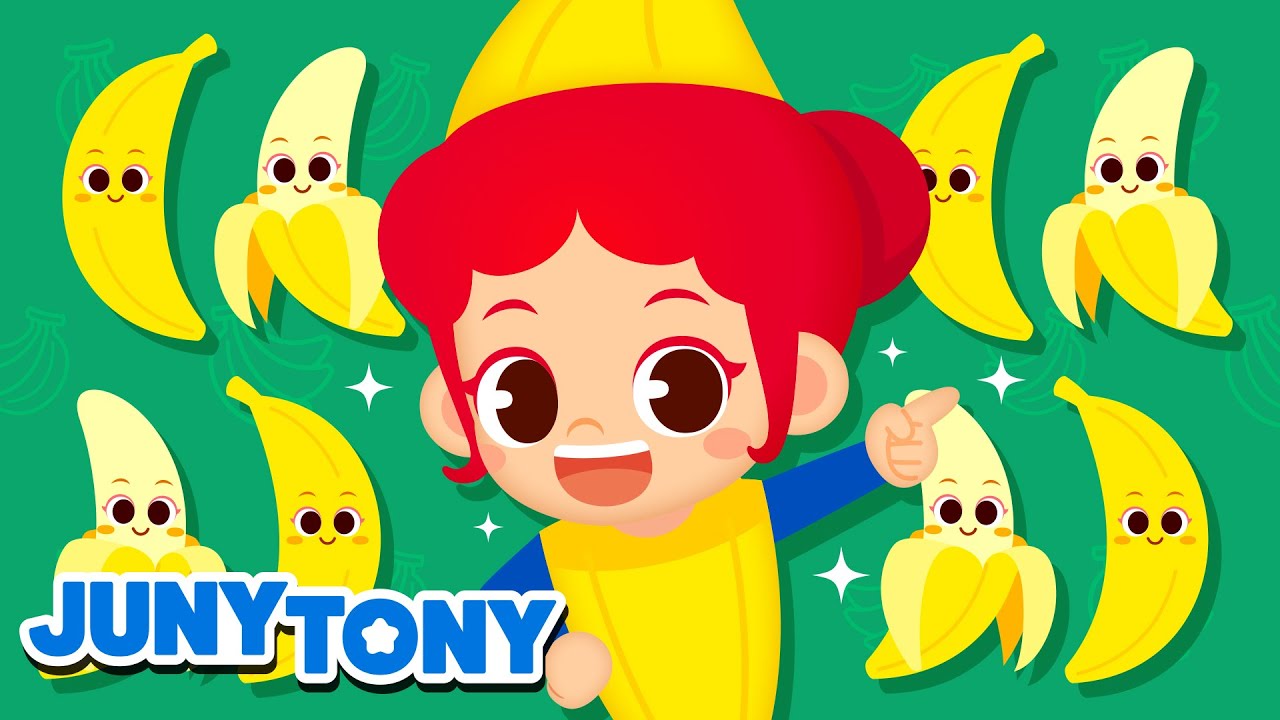 🍌 Ayo Pisang | Lagu Buah Buahan, Sayur | Lagu Anak Lucu | JunyTony Bahasa Indonesia