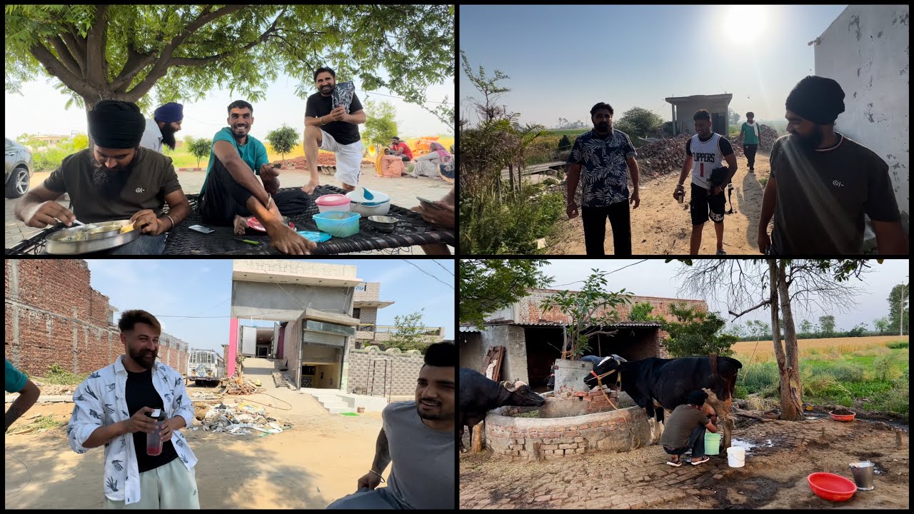 bapu hona boo laher lyi ajj | shere pind gye ajj | Dhillonpreet Vlogs