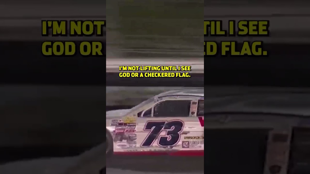 'I'm not lifting until I see God or a checkered flag' 🏁🤣