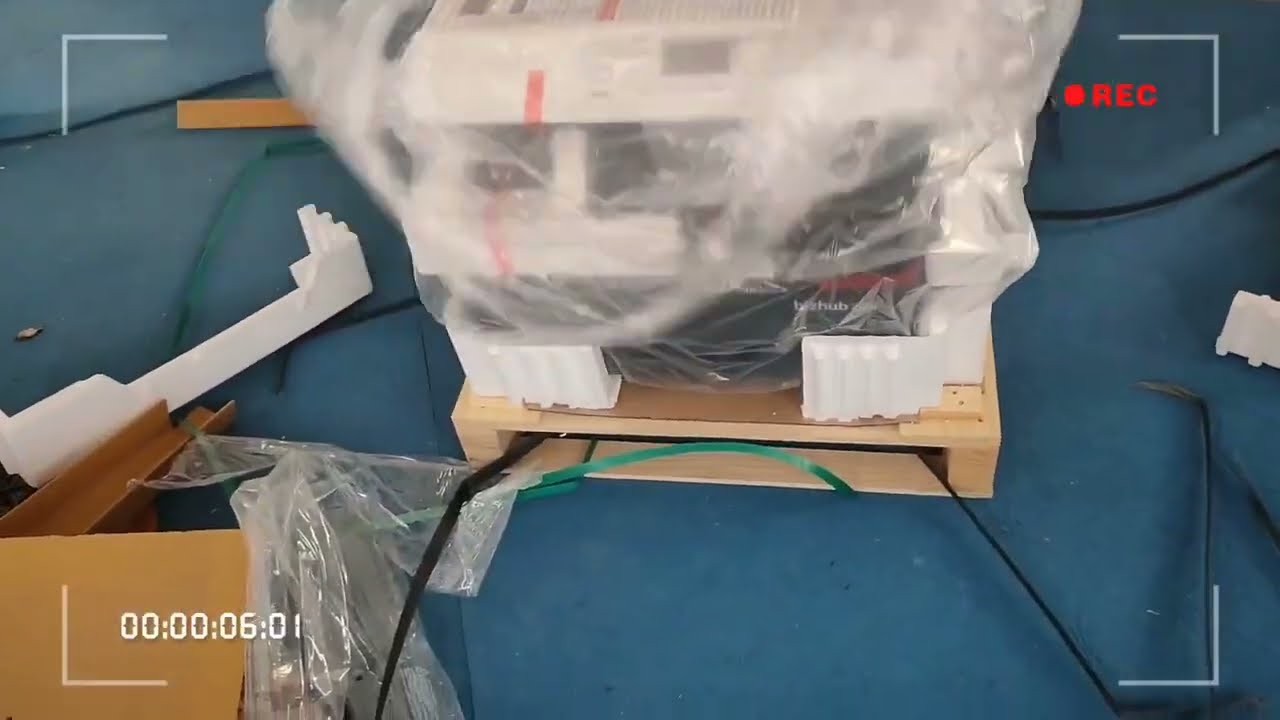 UNBOXING KONICA MINOLTA 205i HOW TO INSTALL OF KONICA MINOLTA BIZHUB 205i   225i  WITH DUPLEX UNIT