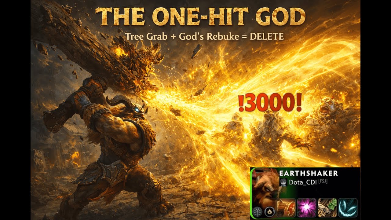 Ability Draft: We Played A 75 Minutes Game! 1 - Hit Rebuke Build! (CDI #53)