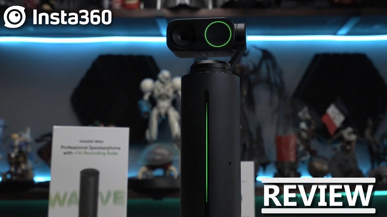 Распаковка и обзор Insta360 Wave и Insta360 Link 2 — это больше, чем просто решение для конференций?