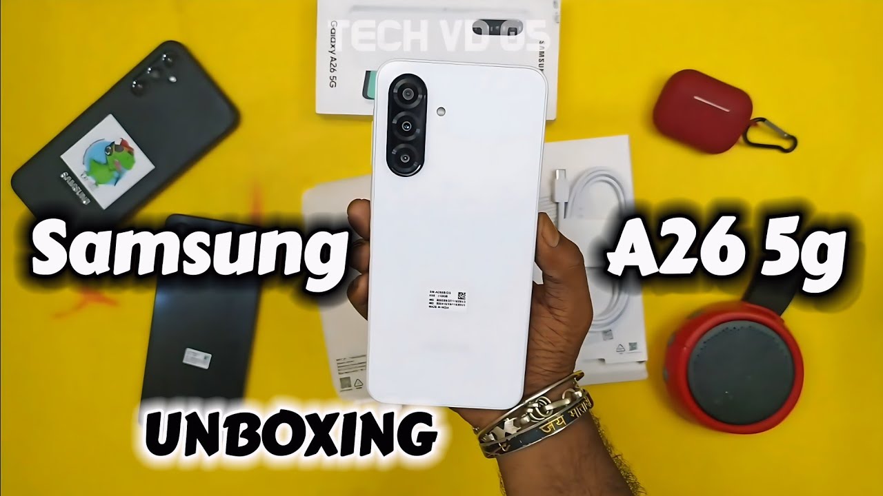 🔥🥰Samsung Galaxy A26 5G UNBOXING  Budget Beast with 5G Power & Sleek Design! #samsung #a265g #unbox