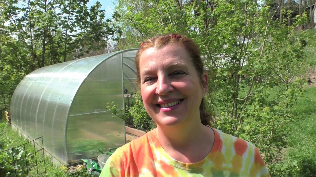 SKLENÍK ZAČÁTKEM KVĚTNA - sadba rajčat, paprik, saláty, červená řepa, pórek a kvetoucí kapusta