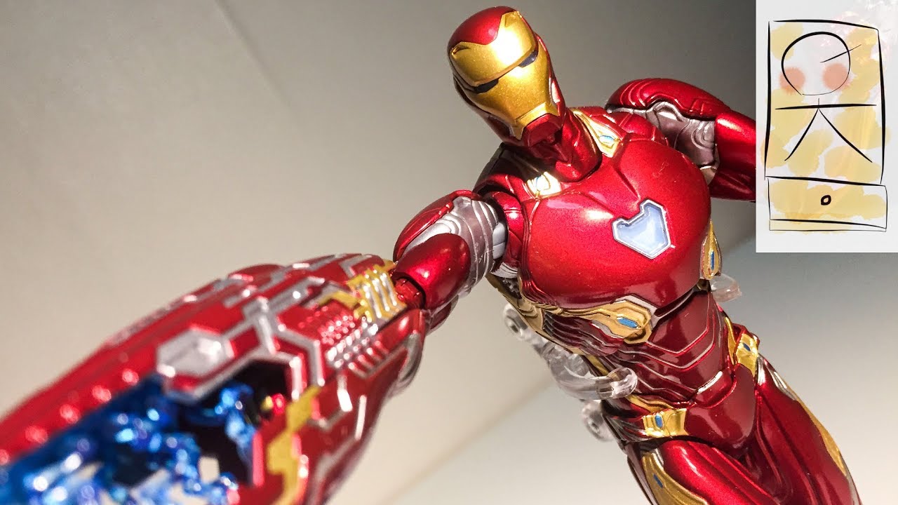 마블 아이언맨 마크 50 어벤져스 인피니티워 영화 피규어 Marvel IRON MAN MK 50 Avengers Infinity War Figures