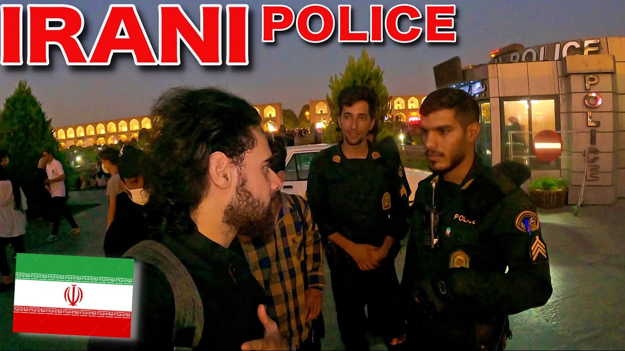 IRAN POLICE STOPPED ME AND ...