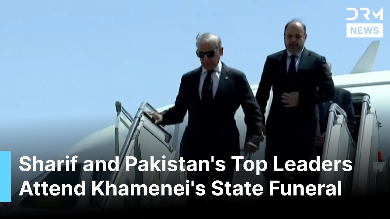 Pakistan PM Shehbaz Sharif Leads High-Level Delegation to Iran for Khamenei's State Funeral | AQ1G