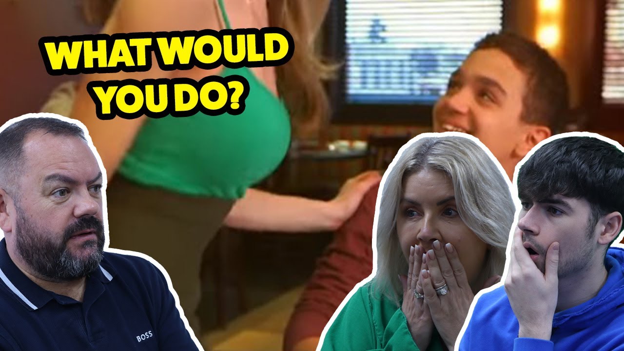 BRITISH FAMILY REACT! Teacher Hits On Student | What Would You Do?