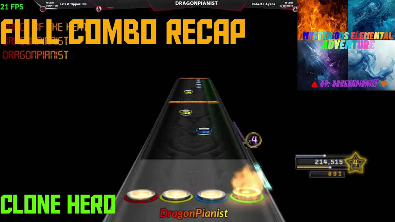 Mysterious Elemental Adventure FC Recap (Week 4 | Clone Hero)