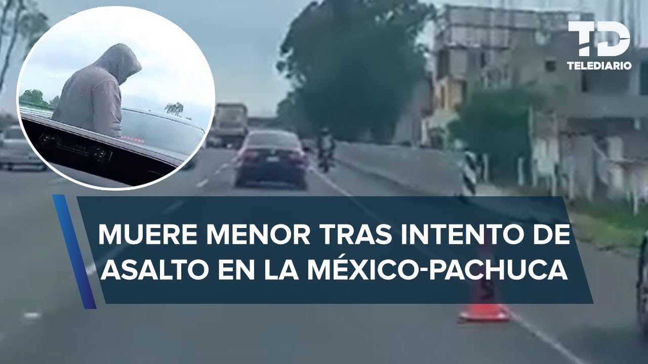 Persecución en la México-Pachuca tras intento de ASALTO termina en balacera; hubo un muerto