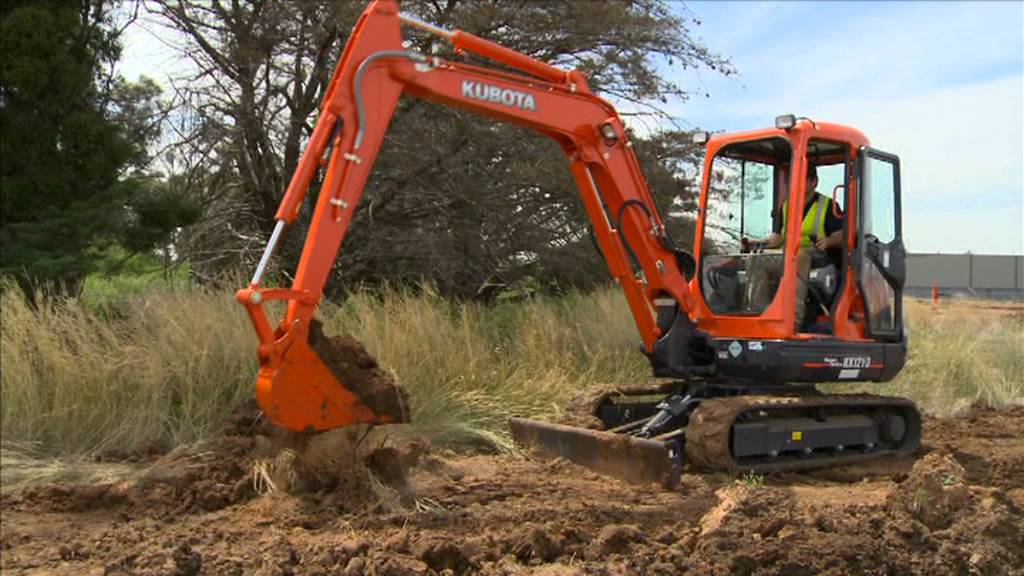 Kubota U35-3 / U25-3 / KX121-3 / KX91-3 / KX71-3  --- 2-4 Tonne Excavators