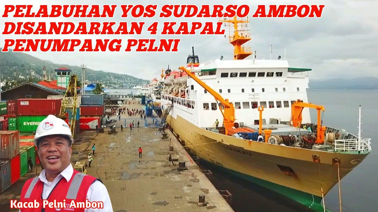 SAAT EMPAT KAPAL PELNI SANDAR DI PELABUHAN AMBON