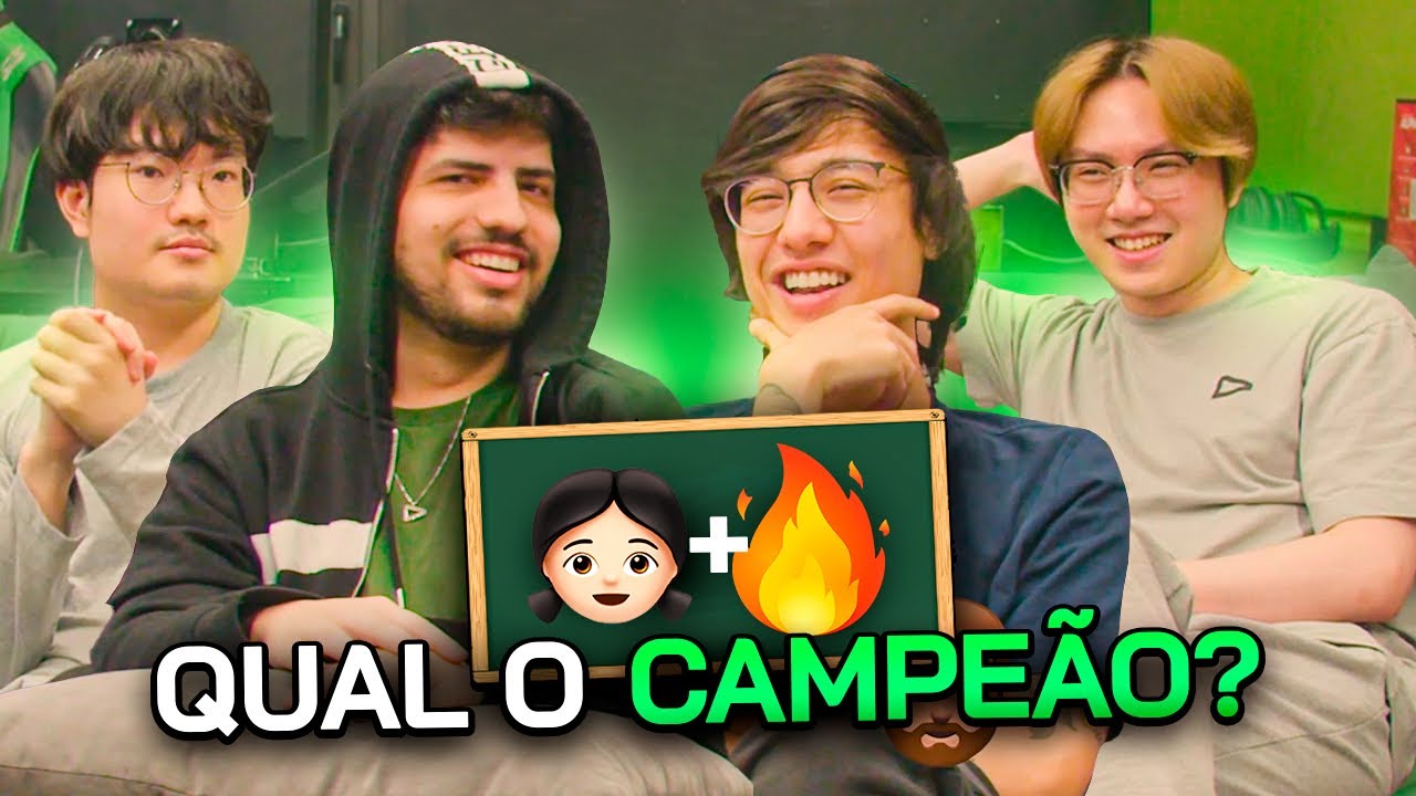 ADIVINHE o CAMPEÃO pelo EMOJI! (Curtindo antes da Final)