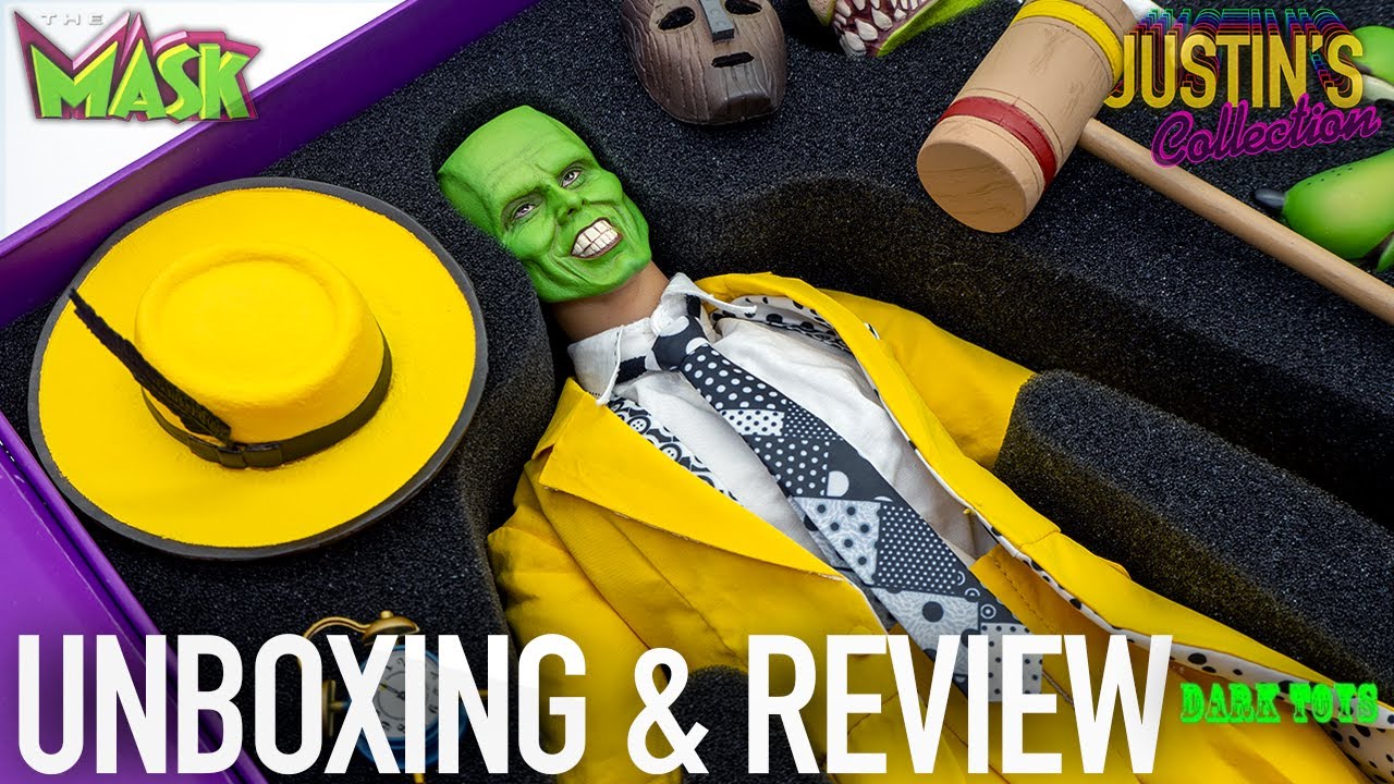 The Mask 1/6 Scale Figure Dark Toys DX Unboxing & Review