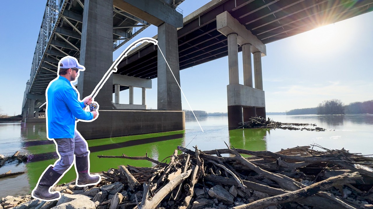 Я совершенно не ожидал поймать здесь эту редкую рыбу, которая бывает раз в жизни!!! (Улов-сюрприз!)