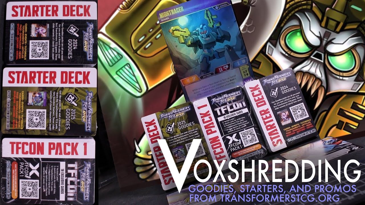 Voxshredding TransformersTCG.org's Starters, Goodies, and Promos