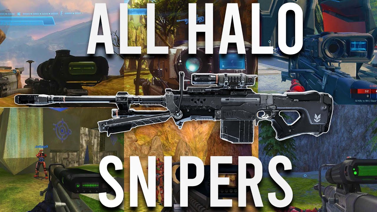 Halo Infinite - Every Sniper Rifle Compared (Halo 1-6)
