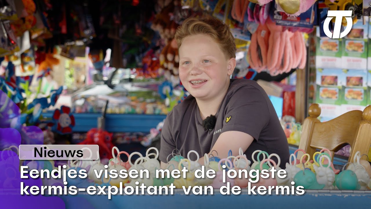 Nieuws - Jongste kermis-exploitant op de Tilburgse kermis