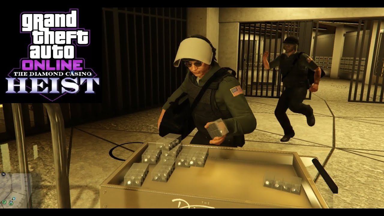 GTA Online: Ограбление казино Diamond, Обман, инкассаторы