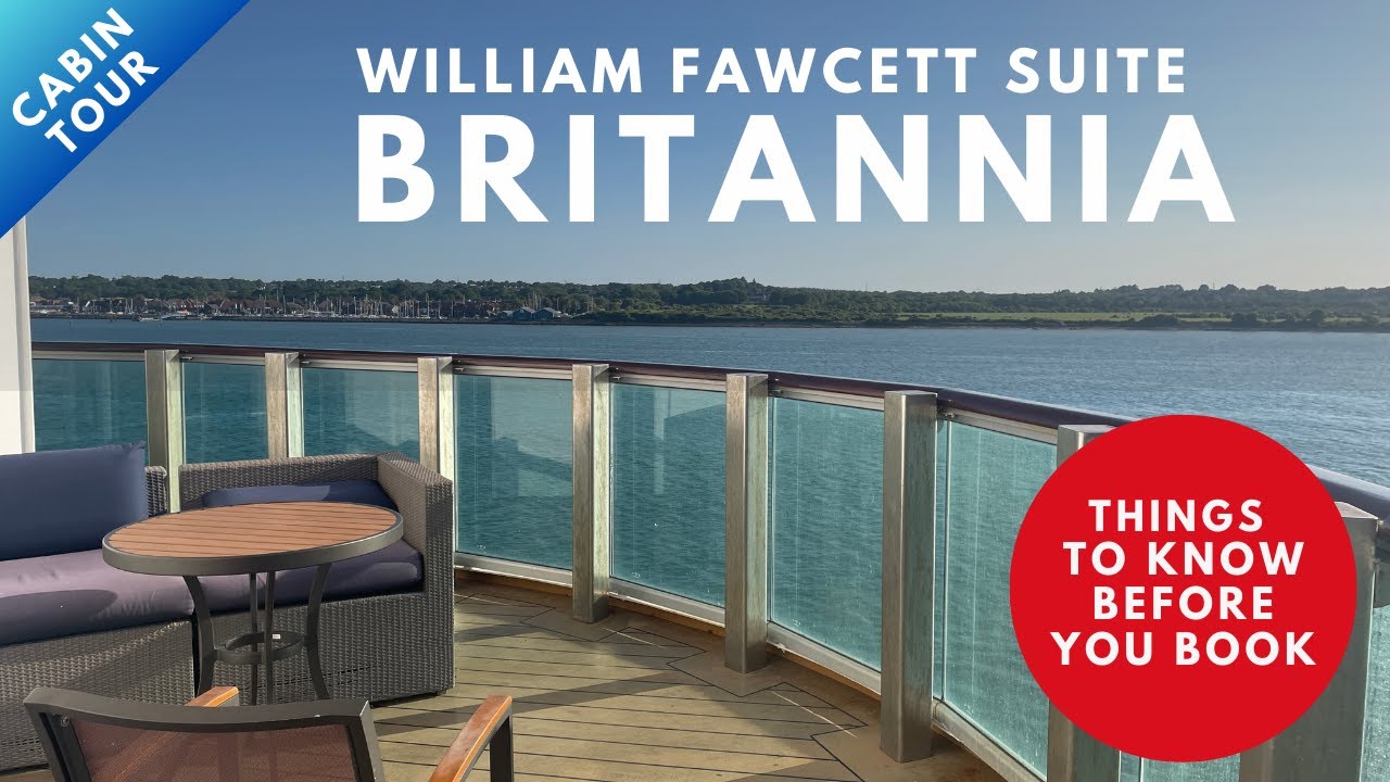 P&O Cruises Britannia Aft Suite - SUITE WILLIAM FAWCETT G733