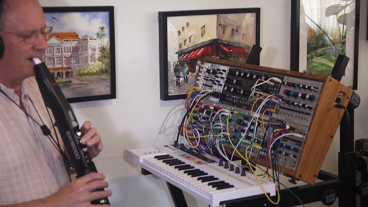 EWI and synth improv 25th Feb
