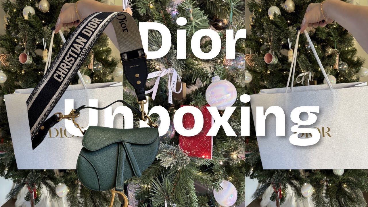 Распаковка Dior! Праздничный подарок от меня самой себе 🤭