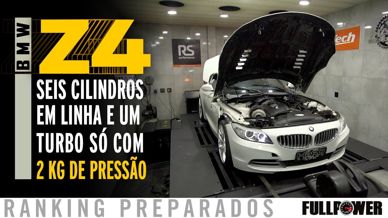 BMW Z4: tudo forjado, um turbo só e mais de 2,0 kg de pressão. Pega esse monstrinho no Ranking