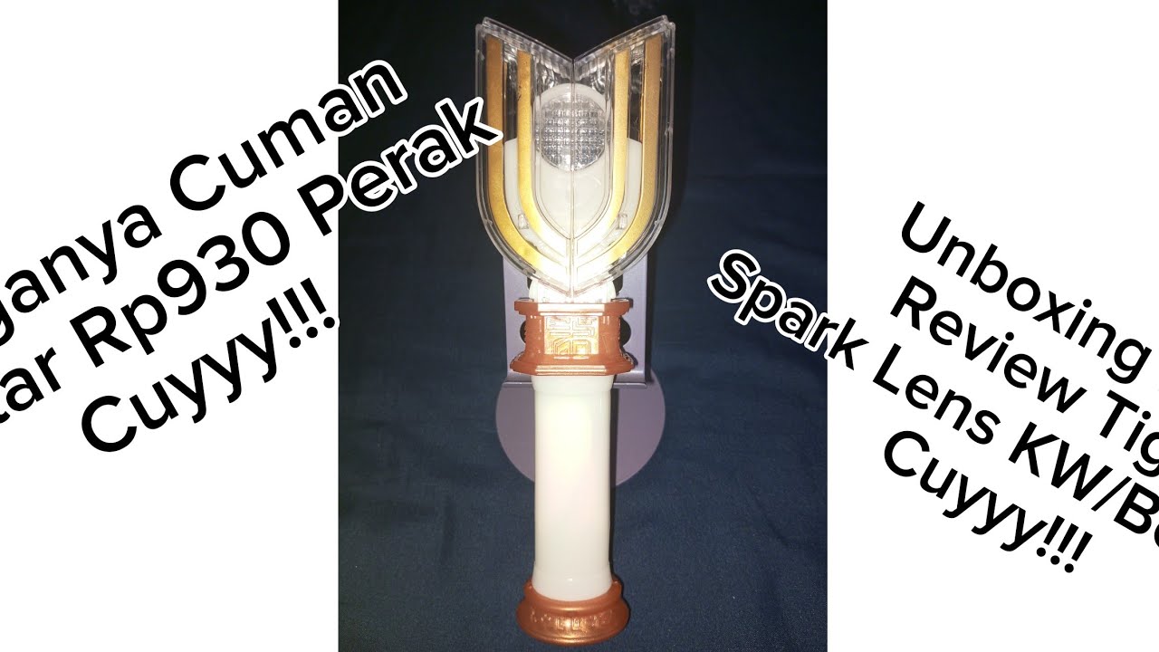 Ok Guys!!! Kali ini gua pengen Unboxing dan Review Tiga Spark Lens Kw/Bootleg ya cuy!!!