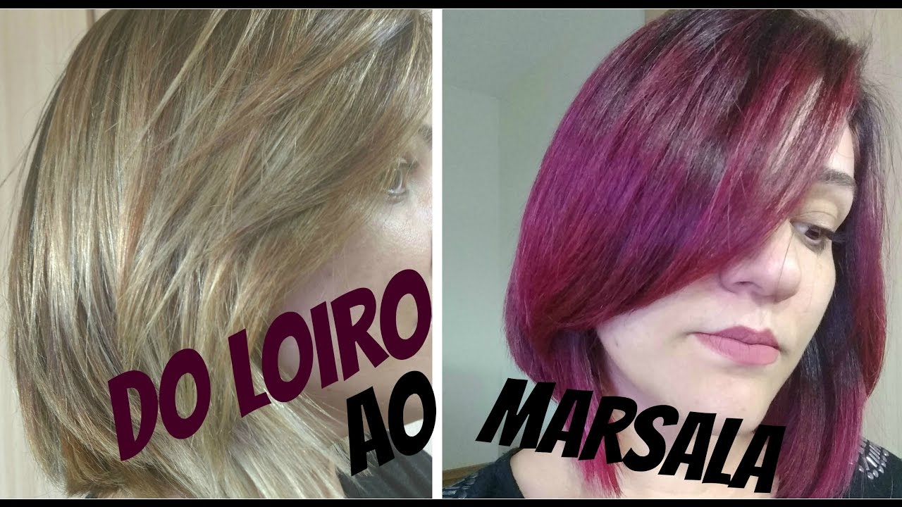 Cabelo Marsala