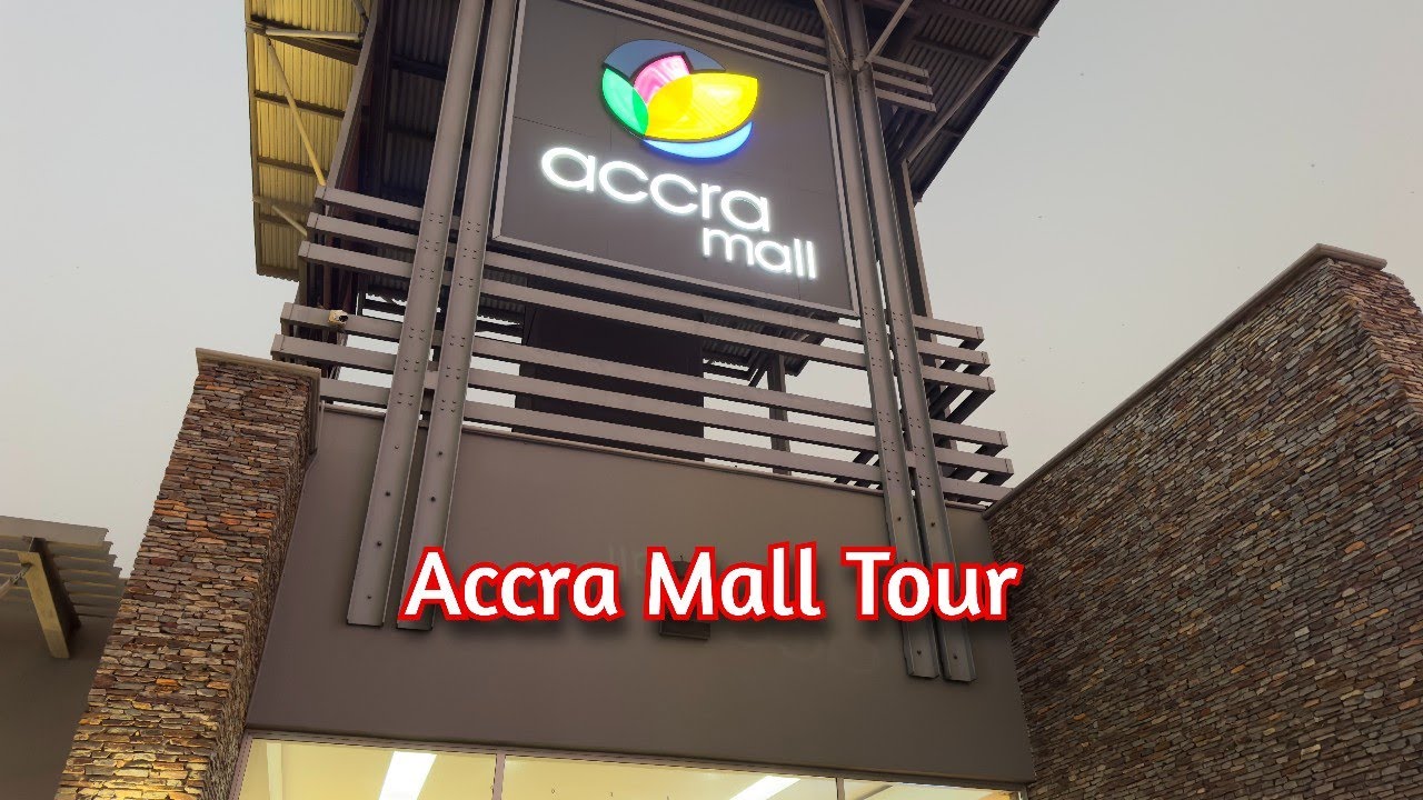 Tour of Accra Mall Ghana, Africa