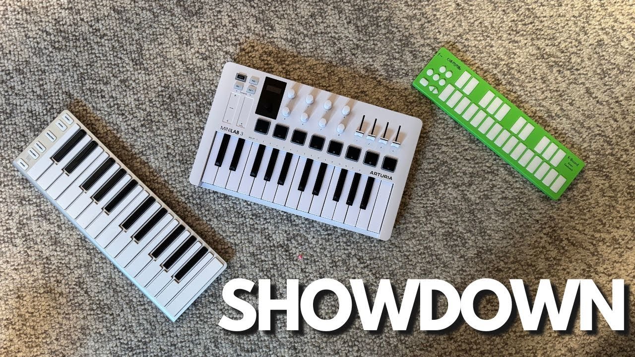 Which MIDI Controller Fits YOUR Setup? (K-Board C, MiniLab MK3, Xkey Review)